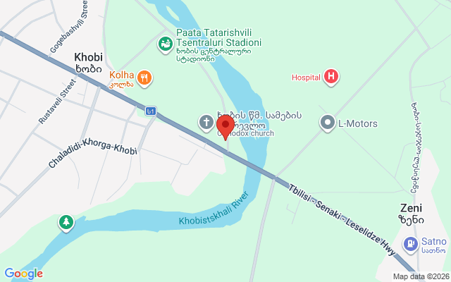 Карта расположения