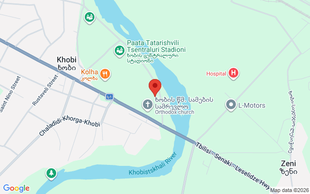 Карта расположения