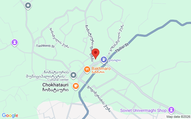 Карта расположения