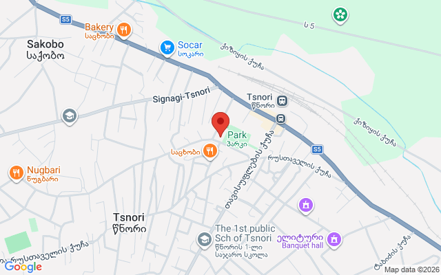 Карта расположения