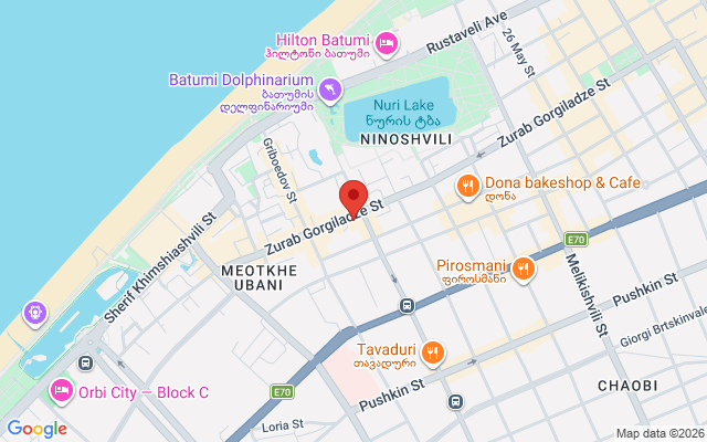 Карта расположения