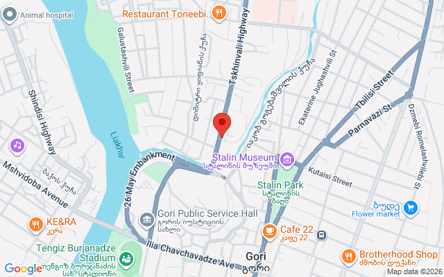 Карта расположения