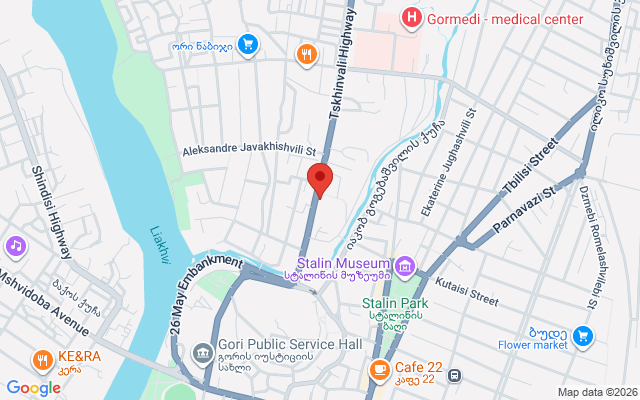 Карта расположения