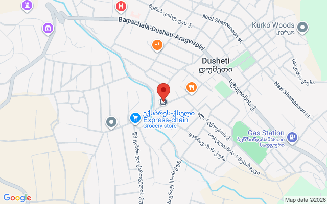 Карта расположения
