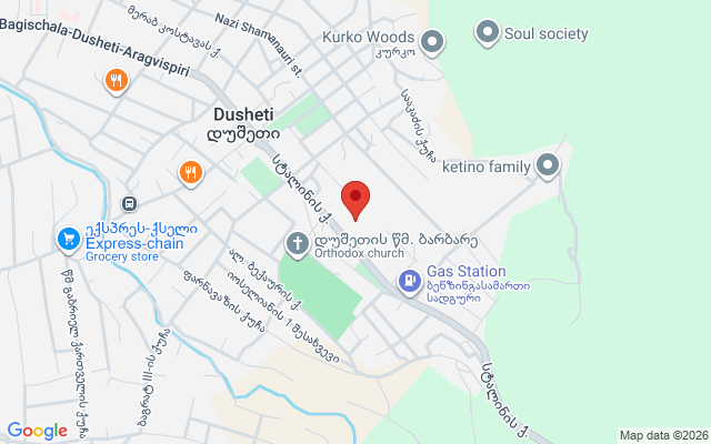 Карта расположения