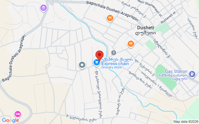 Карта расположения