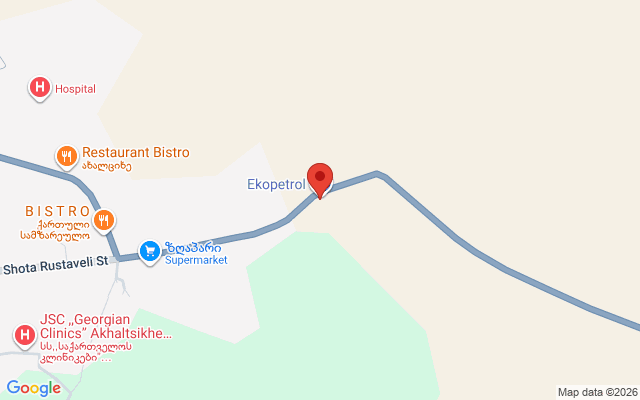 Карта расположения
