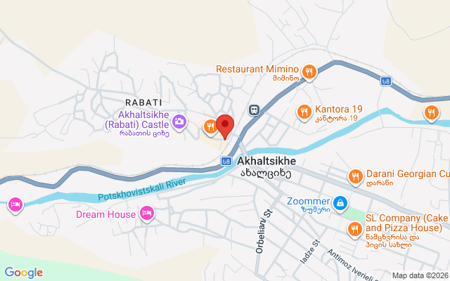Карта расположения