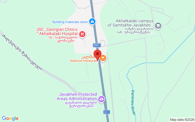 Карта расположения