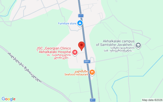 Карта расположения