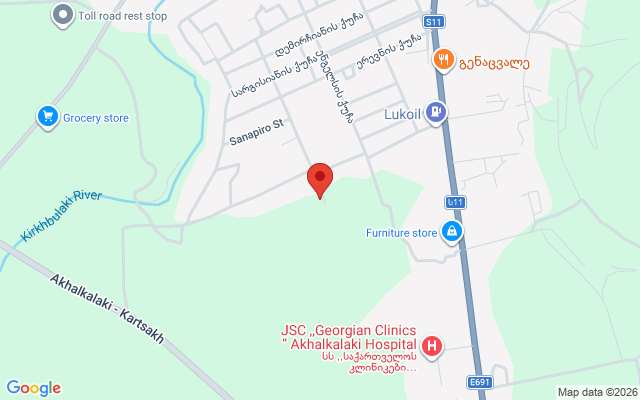 Карта расположения