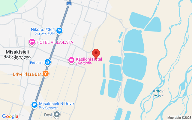 Карта расположения
