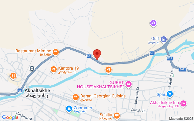 Карта расположения