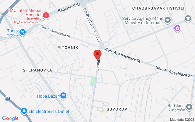 Карта расположения
