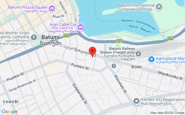 Карта расположения
