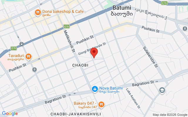 Карта расположения