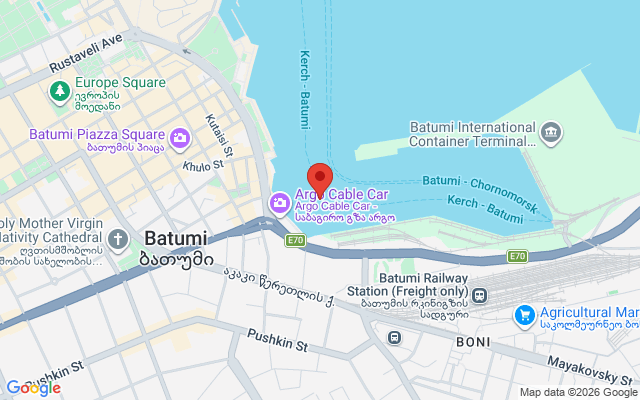 Карта расположения
