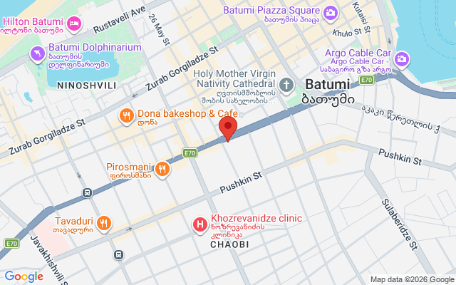 Карта расположения