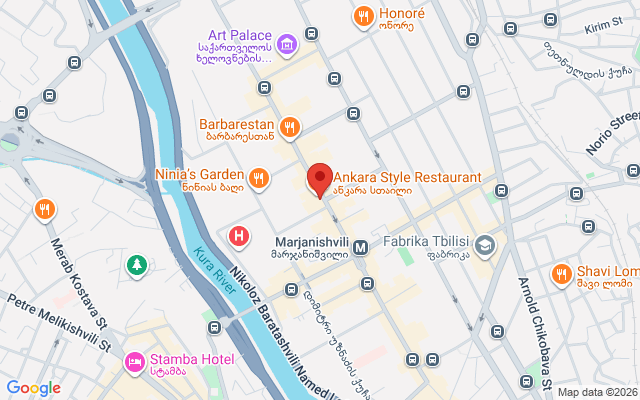 Карта расположения