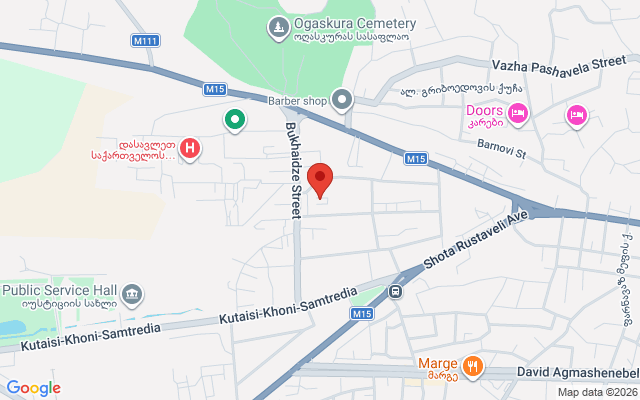 Карта расположения