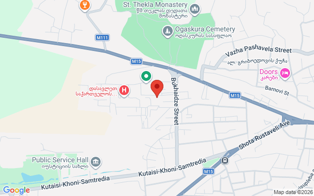 Карта расположения