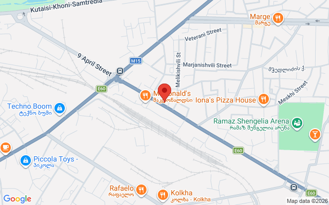Карта расположения