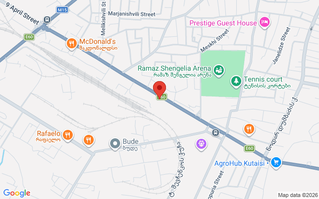 Карта расположения
