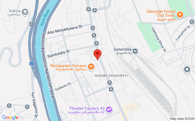 Карта расположения