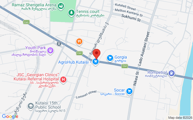 Карта расположения