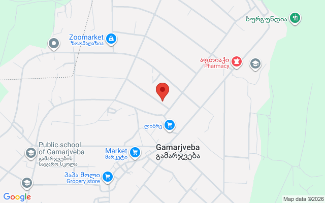 Карта расположения