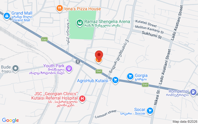 Карта расположения