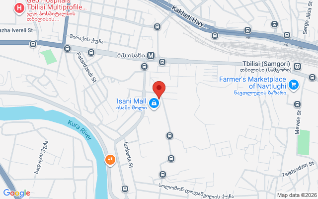 Карта расположения