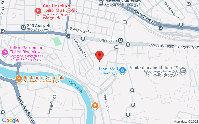 Карта расположения