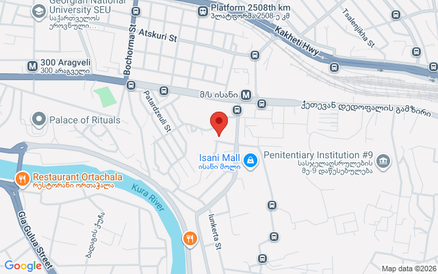 Карта расположения
