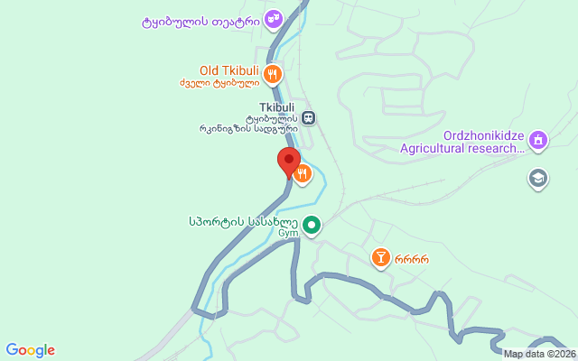 Карта расположения