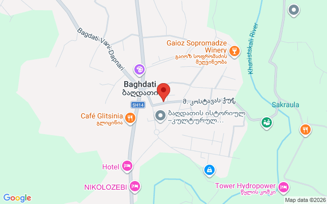 Карта расположения