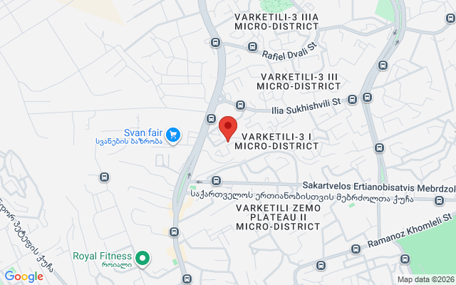 Карта расположения