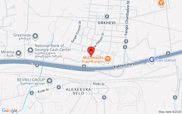 Карта расположения
