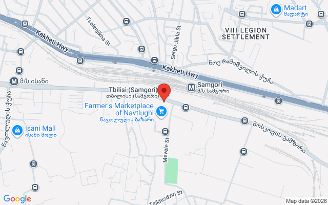 Карта расположения