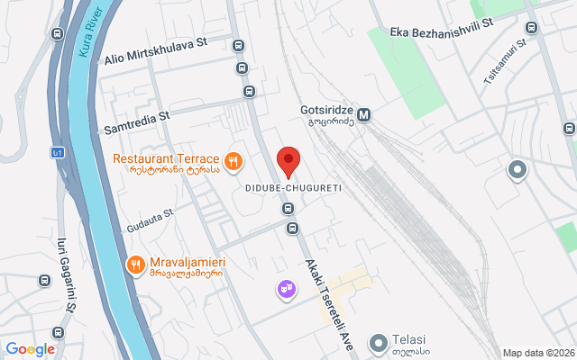 Карта расположения