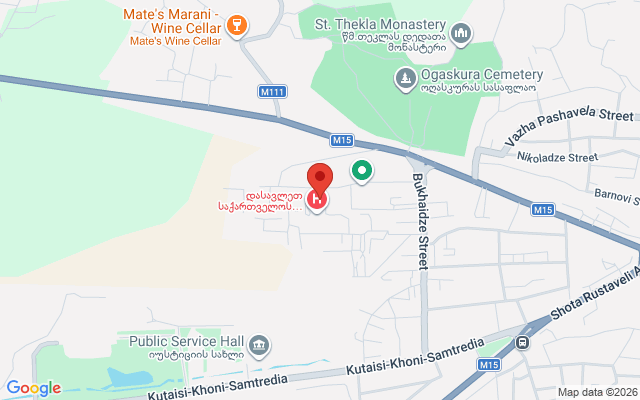 Карта расположения