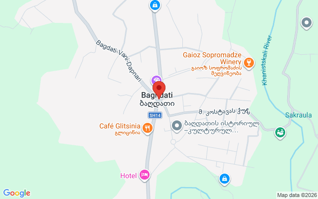 Карта расположения