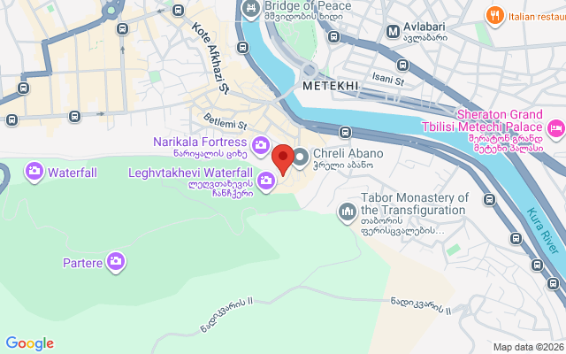 Карта расположения