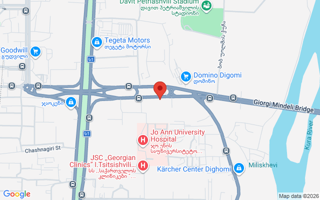Карта расположения