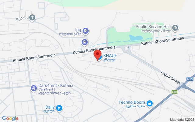 Карта расположения