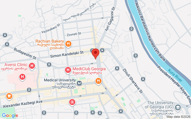 Карта расположения