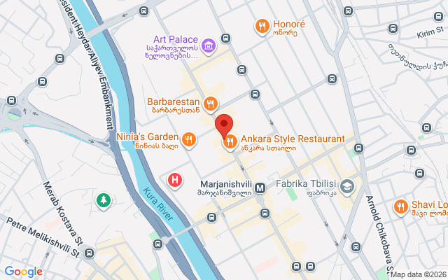 Карта расположения