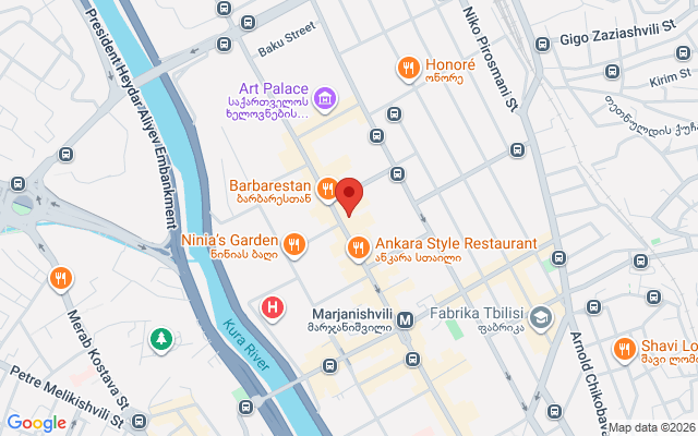 Карта расположения