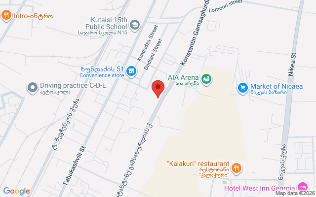 Карта расположения