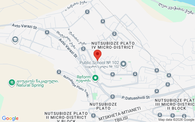 Карта расположения